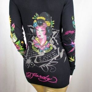 Ed Hardy Sweaters for Women - Poshmark